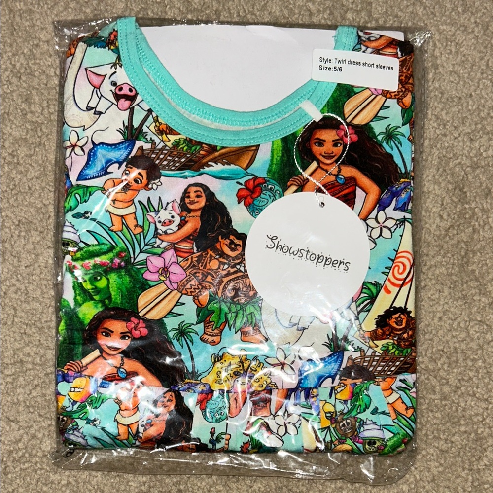 Disney Moana Bamboo Twirl Dress